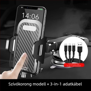 Autótelefon-tartó a légkivezetéshez – navigáció-kompatibilis, japán stílus (ABS műanyag; 2024 modell; rendkívül stabil)