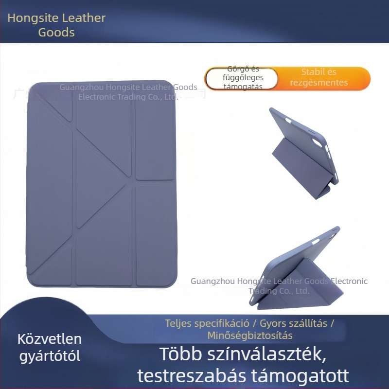 iPad sorozat mágneses védőtok, vékony flip-tok, TPU, relief-textúra, tolltartó zseb, mágneses rögzítés