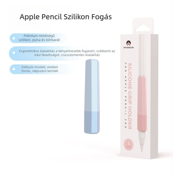 Szilikon tollfogó Apple Pencilhez 1–3 (USB-C) – arany beillesztésű kivitel, AhaStyle