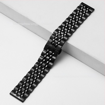 Rozsdamentes acél szíj Apple Watch-hoz, 22 mm interfész szélesség, kompatibilis Apple/General modellekkel, tömeg 0.1