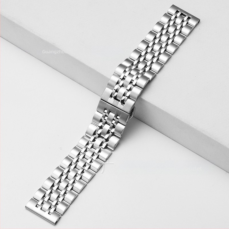 Rozsdamentes acél szíj Apple Watch-hoz, 22 mm interfész szélesség, kompatibilis Apple/General modellekkel, tömeg 0.1