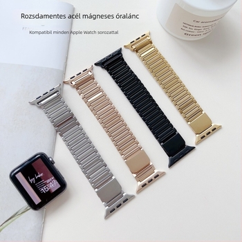 Apple Watch szíj mágneses hátsó gyűrűje, fém, üzleti stílus