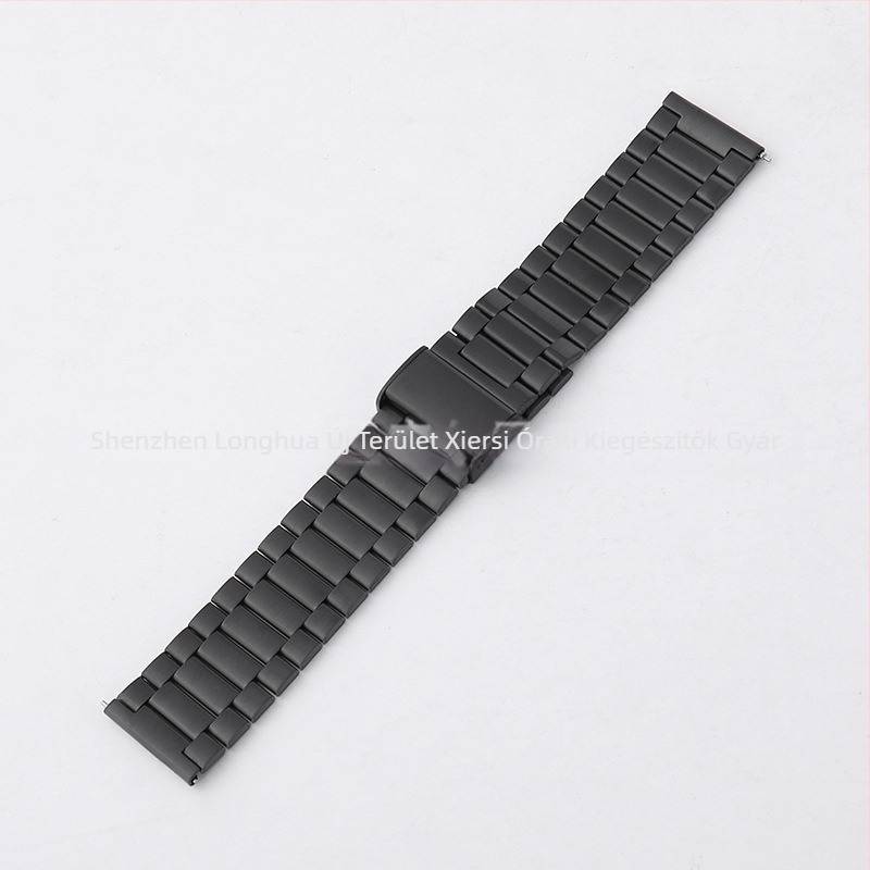 Nemesacél óraszíj integrált csattal Apple Watch 8/SE és Huawei GT3/2 kompatibil