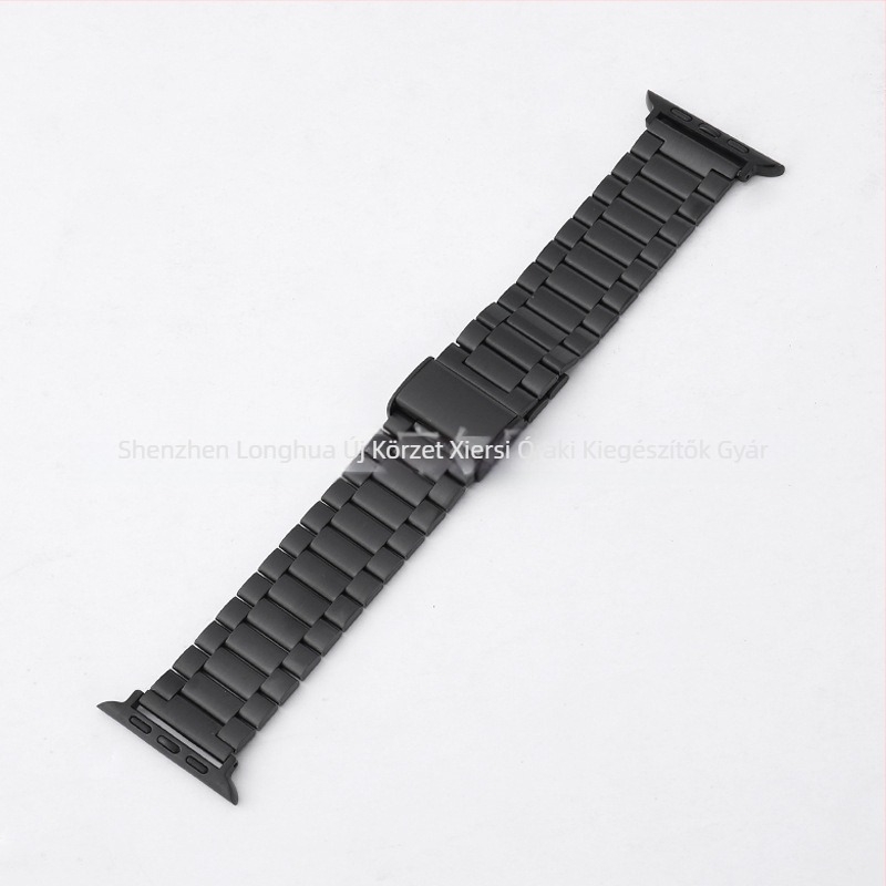 Nemesacél óraszíj integrált csattal Apple Watch 8/SE és Huawei GT3/2 kompatibil