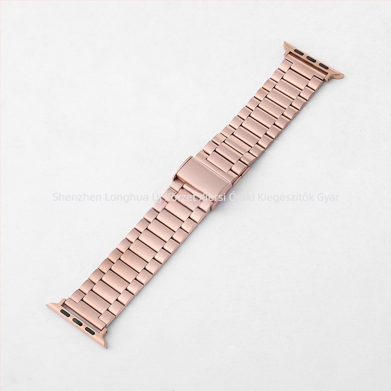 Nemesacél óraszíj integrált csattal Apple Watch 8/SE és Huawei GT3/2 kompatibil