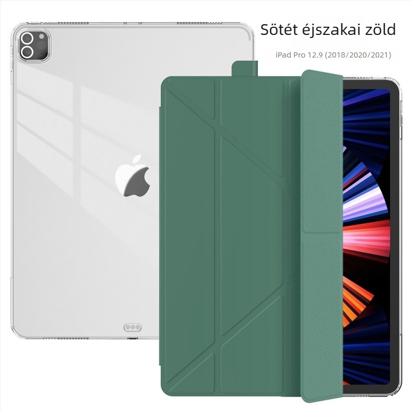 Több összecsukható szilikon puha tok állvánnyal iPad Pro 12.9/11 és 9.7 hüvelyk