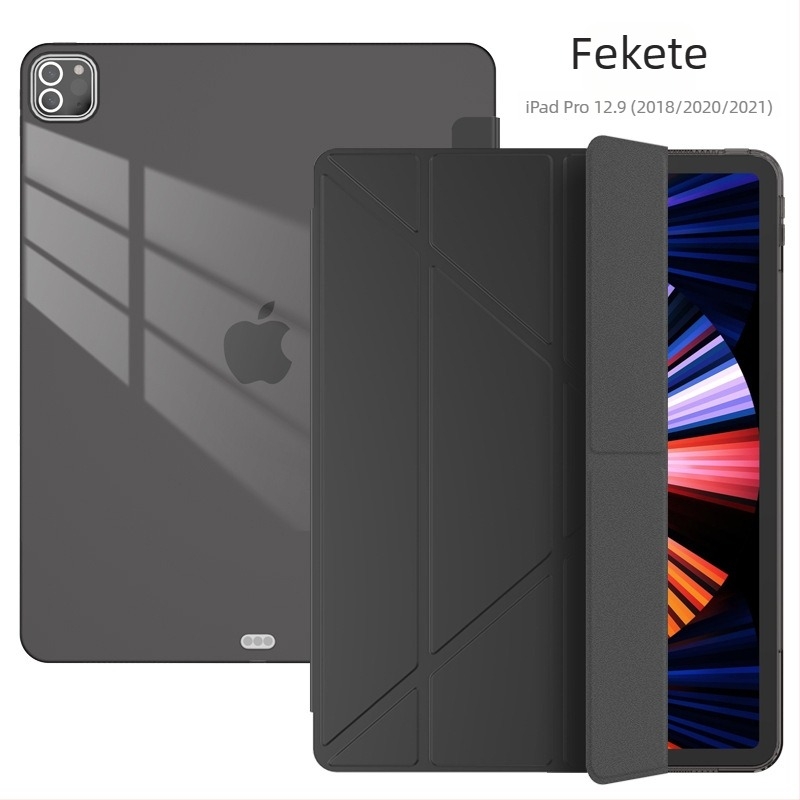Több összecsukható szilikon puha tok állvánnyal iPad Pro 12.9/11 és 9.7 hüvelyk