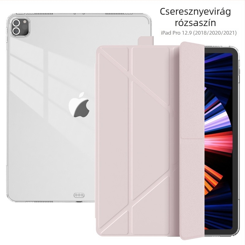 Több összecsukható szilikon puha tok állvánnyal iPad Pro 12.9/11 és 9.7 hüvelyk