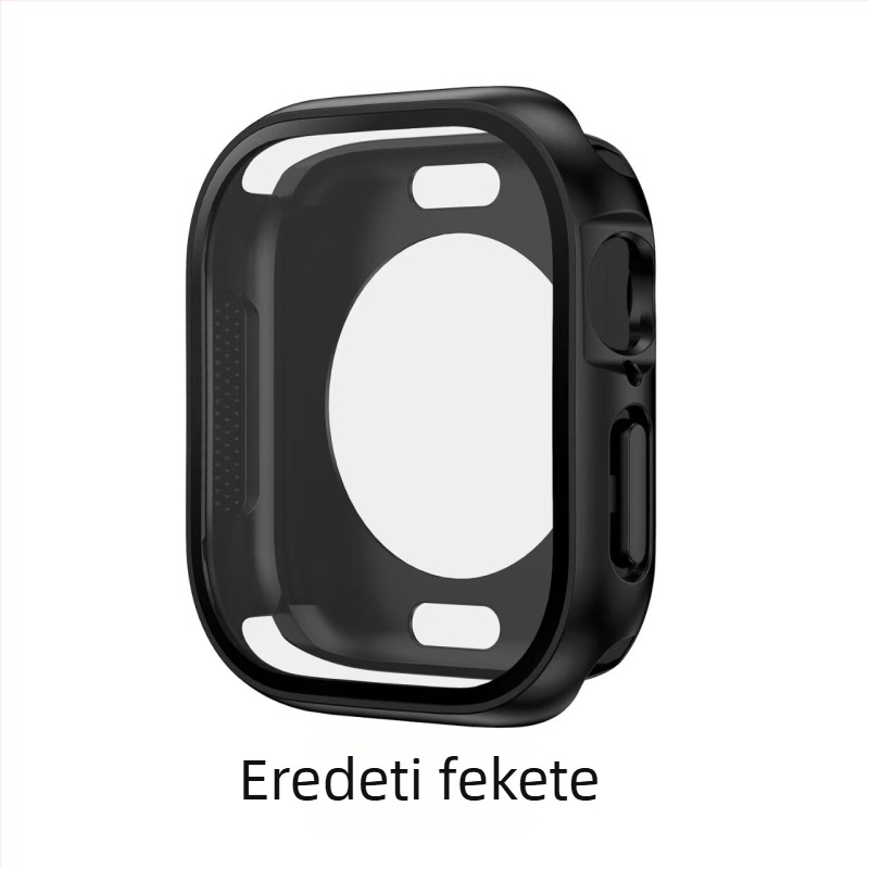 Apple Watch védőtok S10-hez – 360° teljes körű védelem, porálló, integrált kijelzőfilmmel, PC anyag