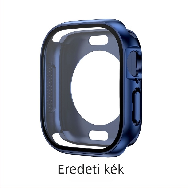 Apple Watch védőtok S10-hez – 360° teljes körű védelem, porálló, integrált kijelzőfilmmel, PC anyag