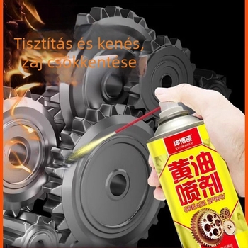 Ajtózárak és ablakpántok kenőspray; rozsda eltávolítás és kenés; hőállóság 99°C-ig