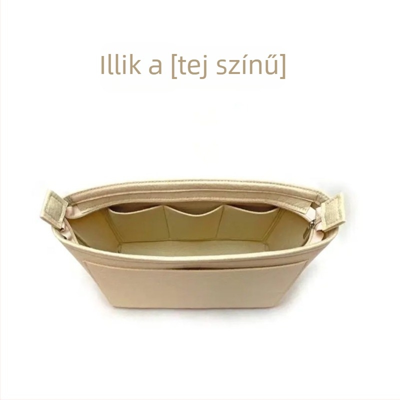 City33 válltáska belső bélés – dumpling bag beillesztés, összecsukható rendező, lopás elleni kivitel
