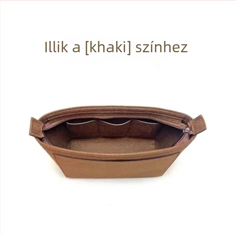 City33 válltáska belső bélés – dumpling bag beillesztés, összecsukható rendező, lopás elleni kivitel