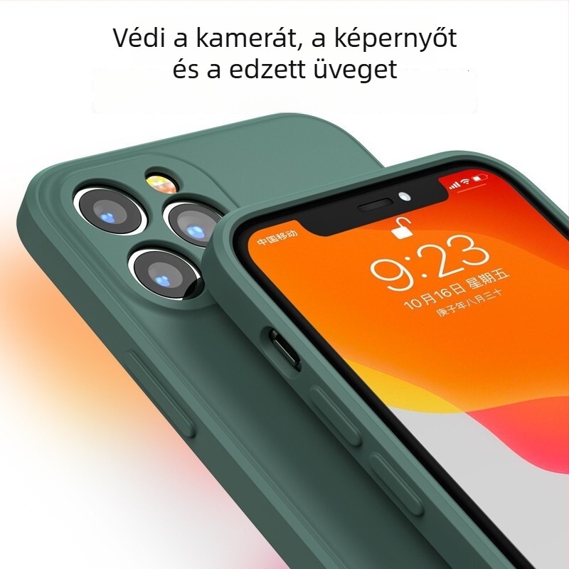 Redmi K70 Supreme Edition tok – új folyékony szilikon, egyenes oldalak, teljes lefedettség, ütésálló védelem