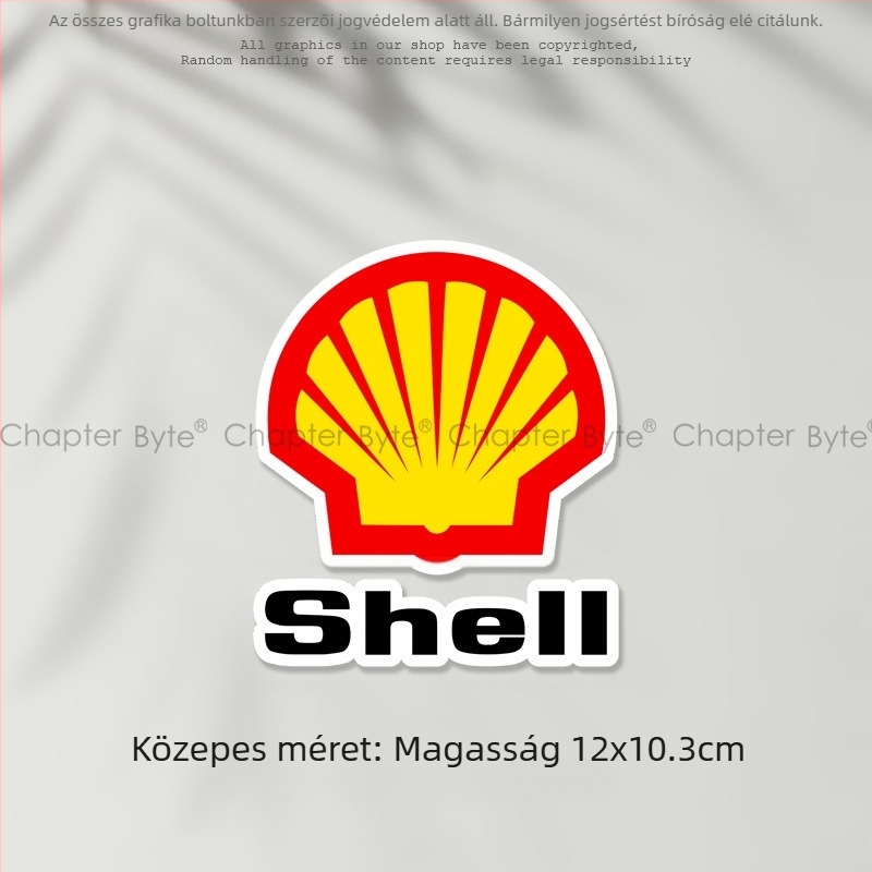 Chapter Byte autó karosszéria matricák, cartoon mintával, ragasztó típusú felhelyezés