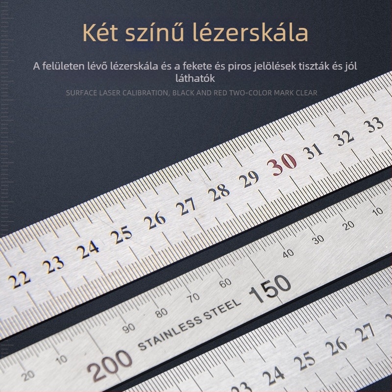 Derékszögű háromszög vonalzó, rozsdamentes acél, 90° szög, precíz faiparhoz, többfunkciós alumíniumötvözet