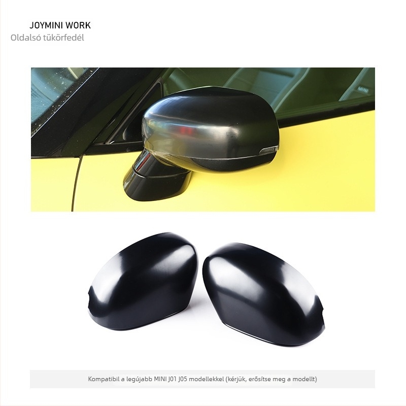 BMW Mini külső visszapillantó tükörhéj, Union Jack matrica, ABS műanyag dekoratív burkolat