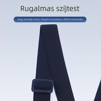 Y alakú elasztikus nadrágtartó, uniszex felnőtteknek, állítható hossz, kereszt hát, 3 csat, jacquard technika