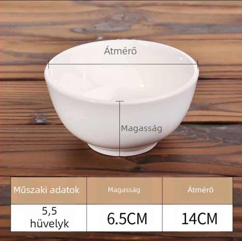 Kerámia kerek tál, mikróhullámú sütőben használható, logó nyomtatás elérhető, testreszabási lehetőségek, mázas felület