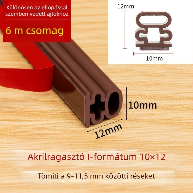 Ajtó- és ablakszigetelő szalag – Neck strength márka; ablakhoz használható; modell Confirm; magas hőállóság; modern minimalista stílus; testreszabott minták