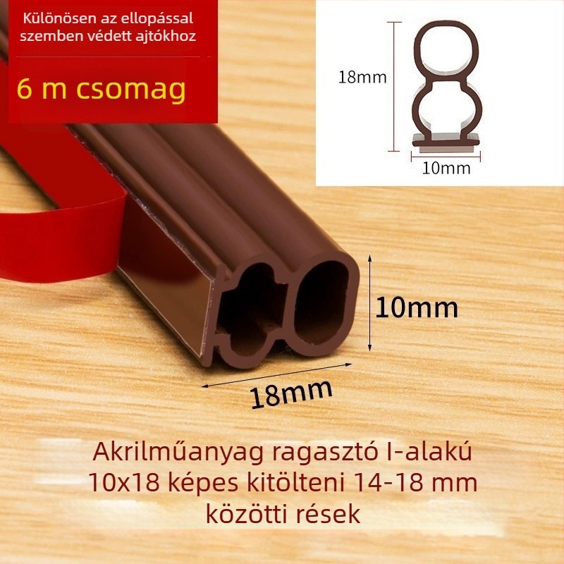 Ajtó- és ablakszigetelő szalag – Neck strength márka; ablakhoz használható; modell Confirm; magas hőállóság; modern minimalista stílus; testreszabott minták