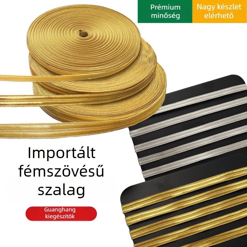 GSACC Poliészter bársony webbing szalag, gépi mosásra alkalmas, kiváló minőségű; alkalmas táskákhoz, ruházathoz és ajándékcsomagoláshoz