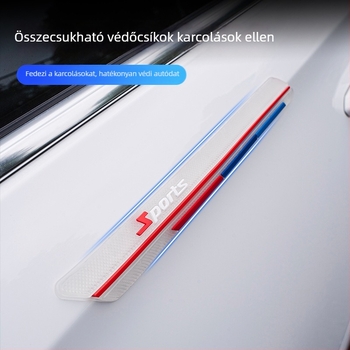 PVC lökhárító védőcsík, modell D-02, általános kompatibilitás, testreszabható feldolgozás
