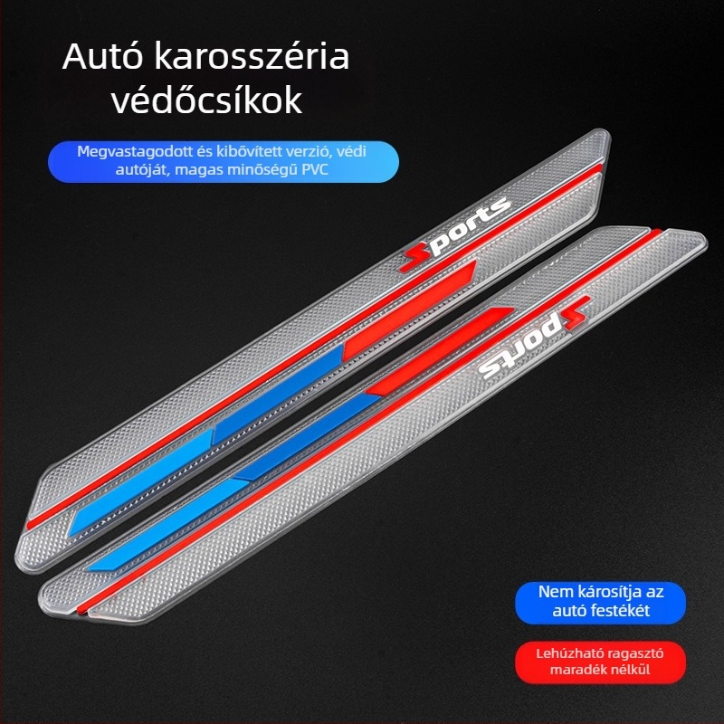 PVC lökhárító védőcsík, modell D-02, általános kompatibilitás, testreszabható feldolgozás