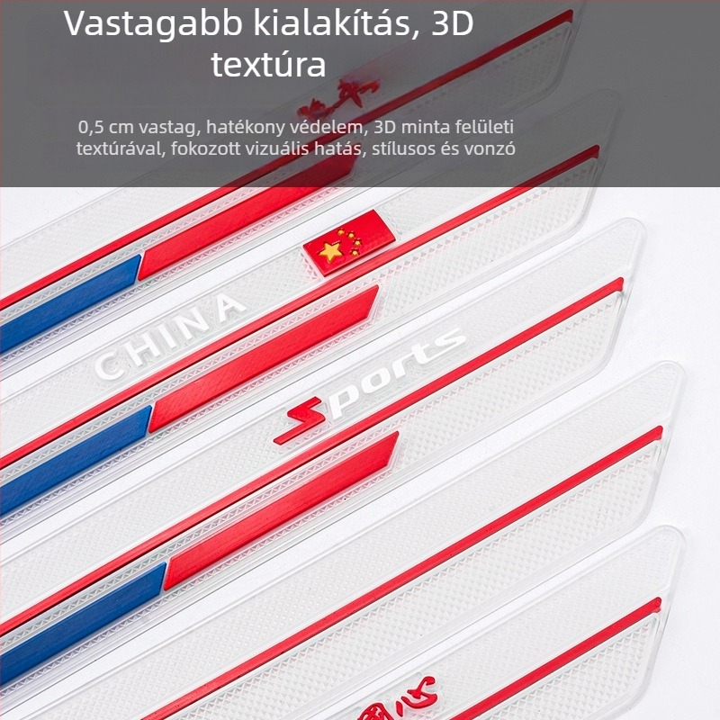PVC lökhárító védőcsík, modell D-02, általános kompatibilitás, testreszabható feldolgozás