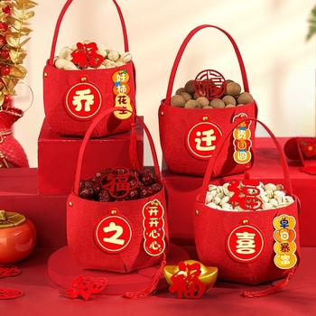 Gyümölcstál díszítő készlet az új lakás ceremóniájához, kínai stílus, könnyű luxus retro, márka Come to Pleasure, anyag: más