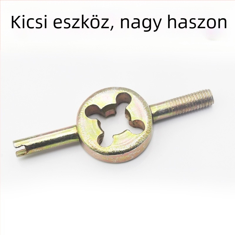 Tubeless szelep, réz maggal, nagy belső üreggel, olasz menet, általános használatra