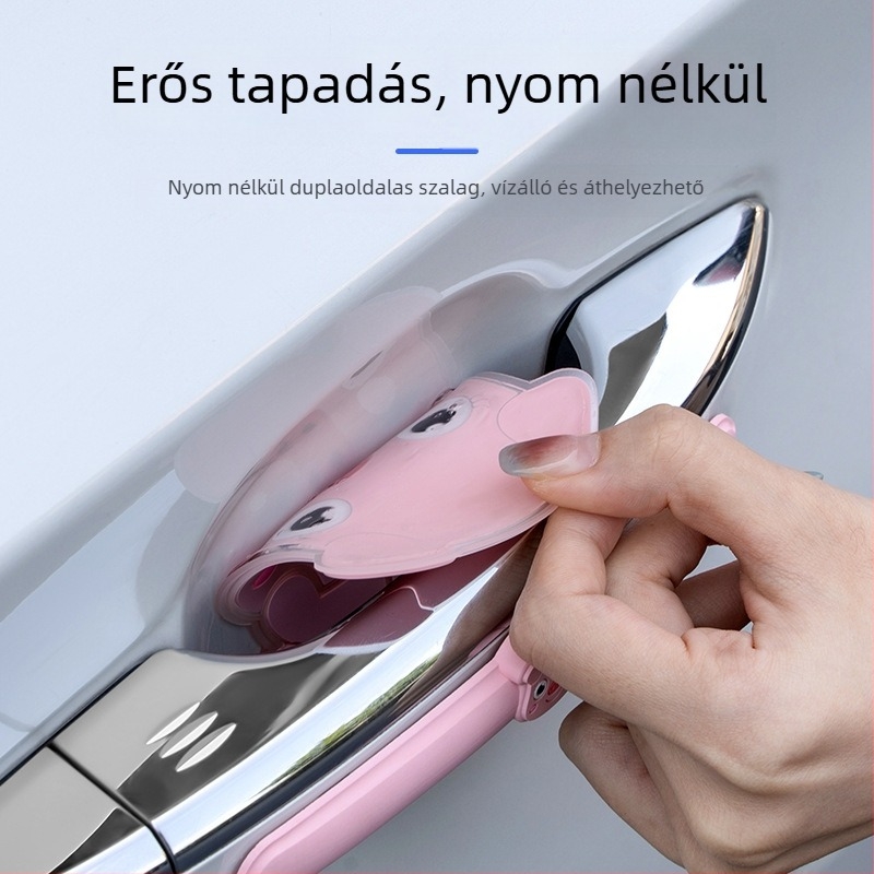 PVC ütközésvédő szalag autóajtó környékére, univerzális modell, testreszabható feldolgozás