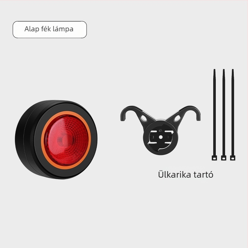 Kerékpár hátsó fénye intelligens fékérzékelővel MTB és országúti kerékpárokhoz, hosszú élettartamú riasztás (Márka: Jiu Yue/yuuisd; Testreszabás: Igen; Importált: Nem)