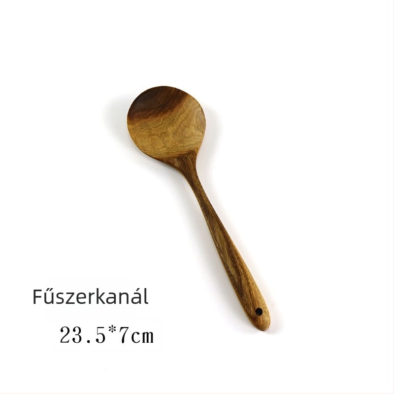 Detomade Fából készült Konyhai Eszközök Készlet — Modern Minimalista Stílus
