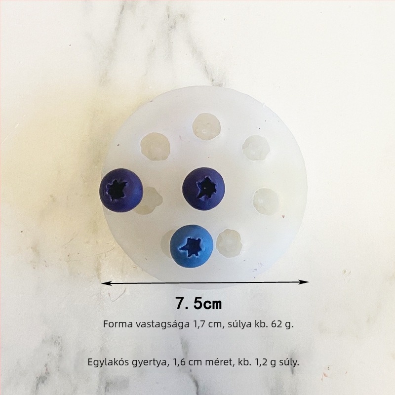 Gyümölcs alakú szilikon sütemény forma – szabálytalan alak, Light Luxury stílus