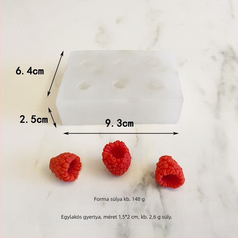 Gyümölcs alakú szilikon sütemény forma – szabálytalan alak, Light Luxury stílus