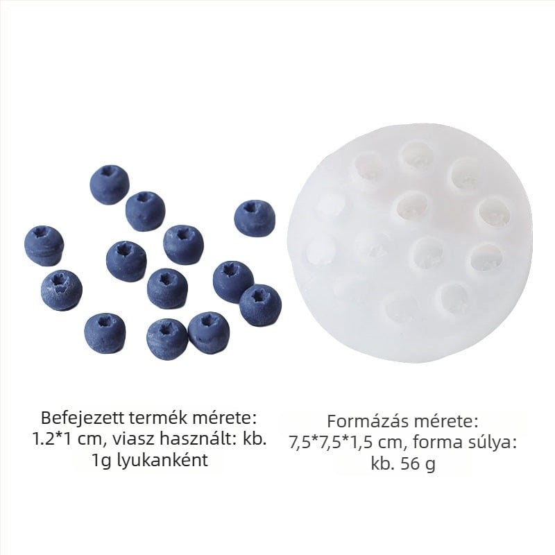 Gyümölcs alakú szilikon sütemény forma – szabálytalan alak, Light Luxury stílus