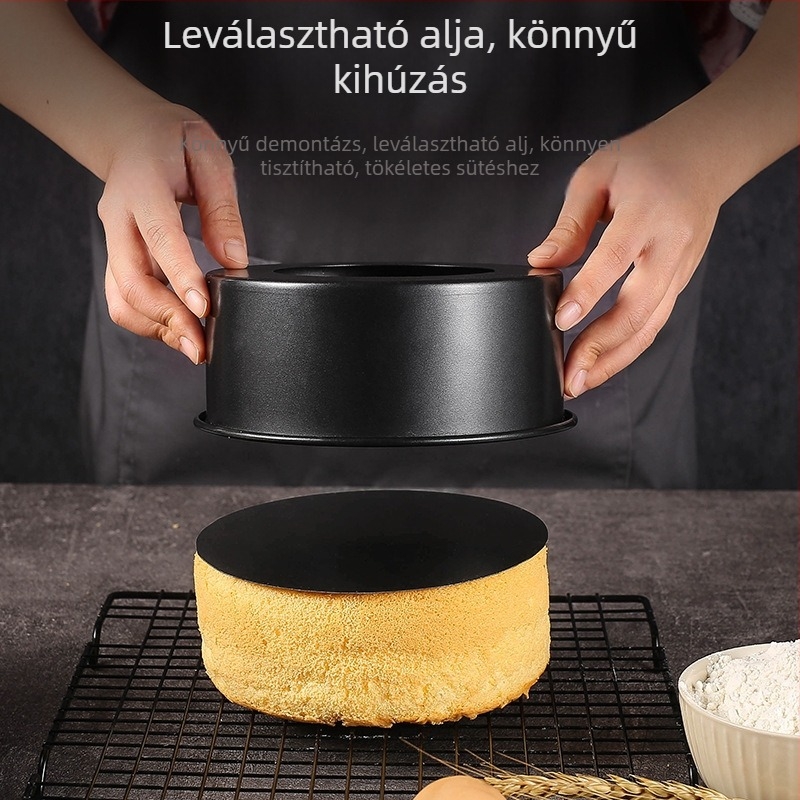 Süteményforma (Kawasaki, szénacél, kör, sütéshez)
