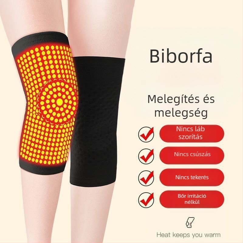 Gyömbéres önmelegedő térdvédő – melegítés és ízületi fájdalom enyhítésére