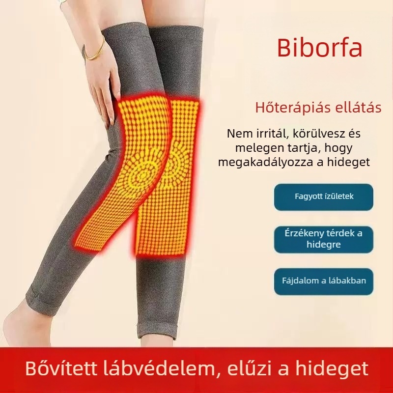 Gyömbéres önmelegedő térdvédő – melegítés és ízületi fájdalom enyhítésére