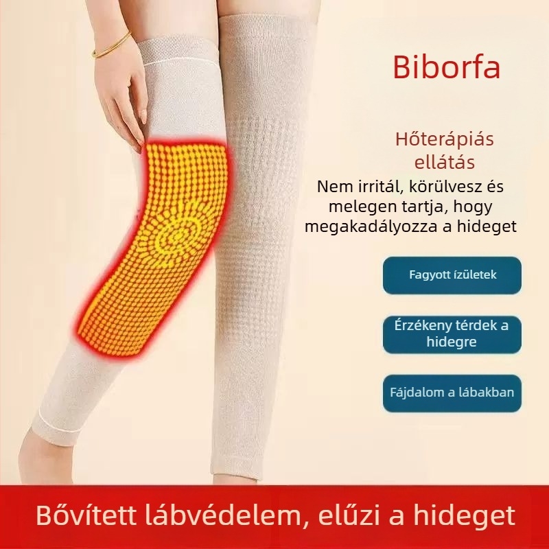 Gyömbéres önmelegedő térdvédő – melegítés és ízületi fájdalom enyhítésére
