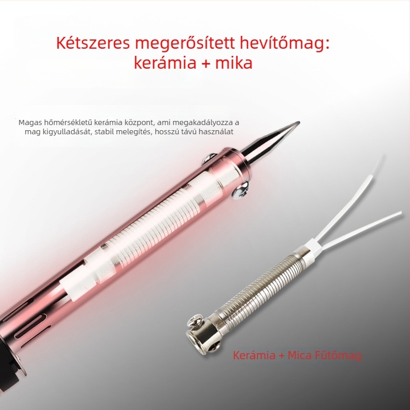 Elektromos forrasztóvas, 60W, 220V, műanyag markolat, kézi üzemmódú, hegesztő eszköz