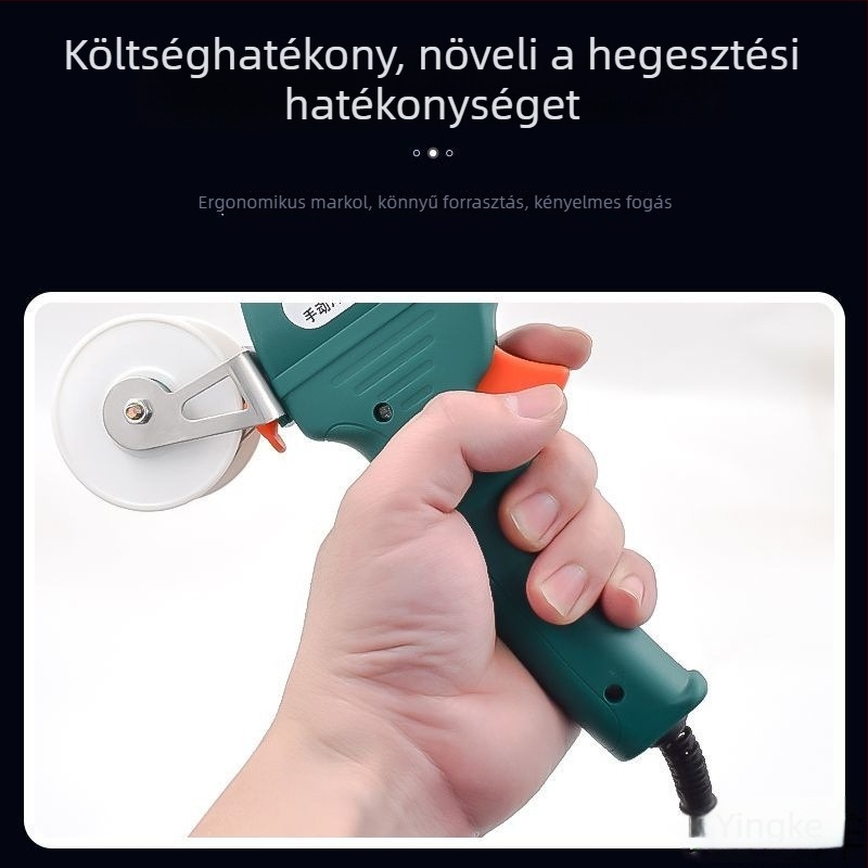 Elektronikus forrasztópisztoly és forrasztóvas ónlemezhez, rozsdamentes acélhoz és rézlemezekhez – gyors forrasztó eszköz
