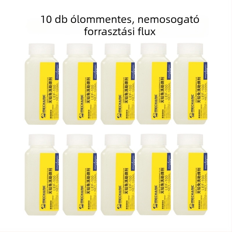 Rozsdamentes acél forrasztóflux, ólommentes, tisztítás nélküli, folyékony flux