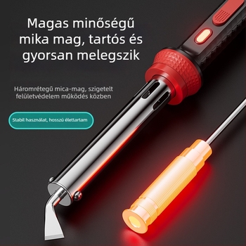 Anlixin forrasztópáka 300W hordozható lapos fej, állítható hőmérséklet, 220V