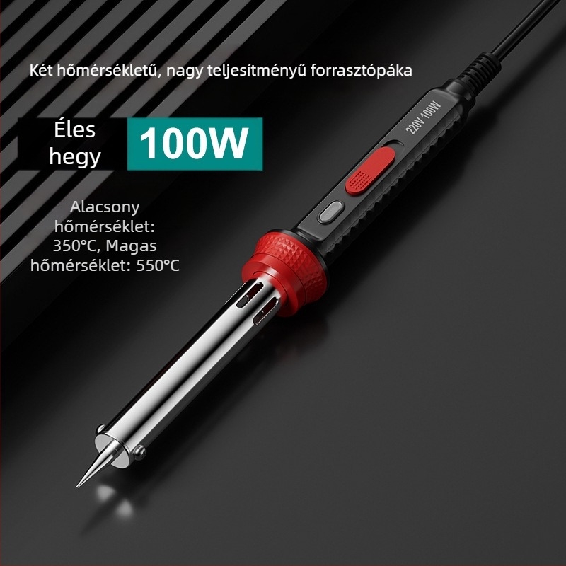 Anlixin forrasztópáka 300W hordozható lapos fej, állítható hőmérséklet, 220V