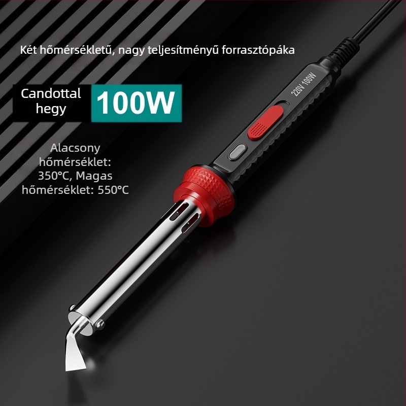 Anlixin forrasztópáka 300W hordozható lapos fej, állítható hőmérséklet, 220V