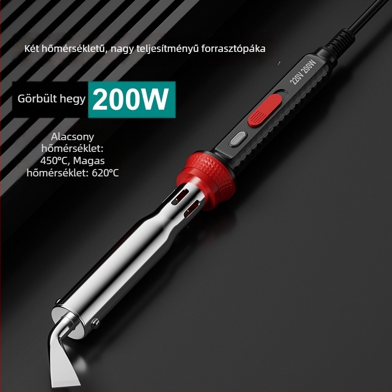 Anlixin forrasztópáka 300W hordozható lapos fej, állítható hőmérséklet, 220V