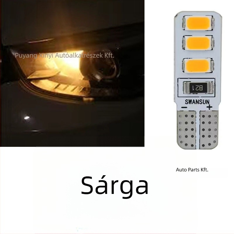24V-os LED teherautó jelző- és rendszámvilág, plug-in, PC műanyag ház, univerzális