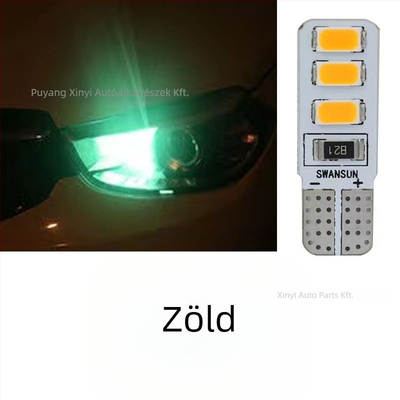 24V-os LED teherautó jelző- és rendszámvilág, plug-in, PC műanyag ház, univerzális